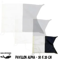 Pavillon Alpha De Signalisation Surface - Best Divers