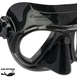 NANO Masque Silicone Noir - Cressi