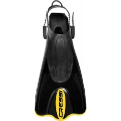PALAU SAF Palme Courte De Natation & Fitness NOIR / JAUNE - Cressi -Vitesse et Profondeur cressi palau saf palme courte natation fitness pas cher sub odyssee lyon 2