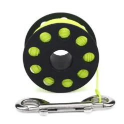 Dévidoir à Doigt JAUNE Pour Parachute Palier - Finger Spool 20, 30 Ou 50m -Vitesse et Profondeur devidoir a doigt jaune pour parachute palier finger spool 20 30 ou 50m 2