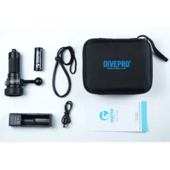 M27 Phare Photo/Vidéo 2700Lumen - Divepro -Vitesse et Profondeur divepro m27 phare photo video 2700 lumen pas cher sub odyssee 7