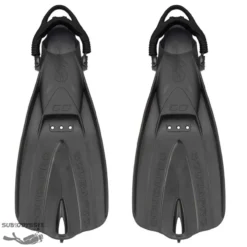 GO VOYAGE Palme Réglable Noire - Scubapro