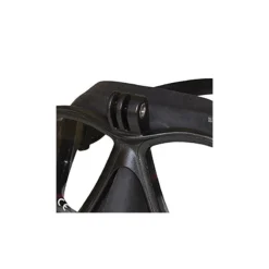 GP1 Masque Silicone Noir Avec Support Gopro - Beuchat -Vitesse et Profondeur gp1 masque silicone noir avec support gopro beuchat 2