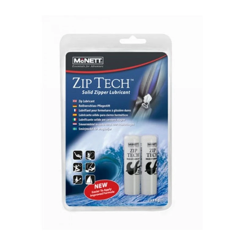 Lubrifiant ZIP TECH Pour Fermetures éclair - Mac NETT 1 Lubrifiant ZIP TECH Pour Fermetures éclair - Mac NETT