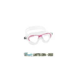 Masque Natation COBRA Clear - CRESSI -Vitesse et Profondeur lunettes natation cobra cressi pas cher palanquee sub odyssee lyon 3