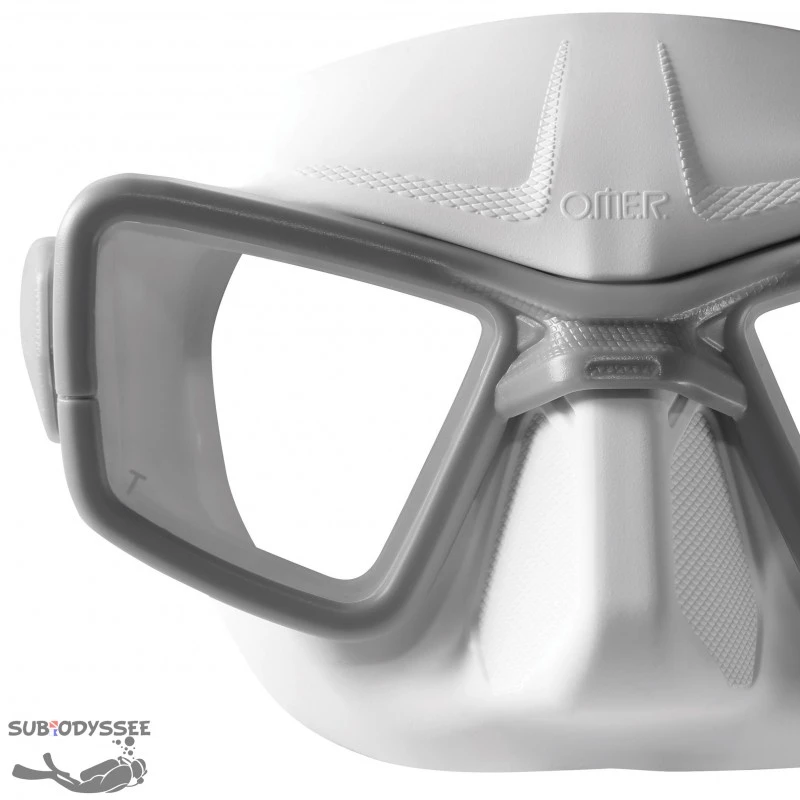 UPM1 Blanc Masque Apnée Umberto Pelizzari - Omer 1 UPM1 Blanc Masque Apnée Umberto Pelizzari - Omer