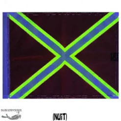 Pavillon Croix Saint André 30x40cm - Life Flag -Vitesse et Profondeur pavillon croix saint andre 30x40cm life flag 2