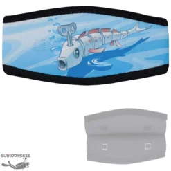 Protection NEOPRENE Sangle Masque BARRACUDA MECANIQUE Double Velcro - ESM