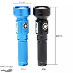 RD90 V2 Phare Plongee 2000 Lumen - Supe -Vitesse et Profondeur rd90 v2 phare plongee 2000 lumen supe 2