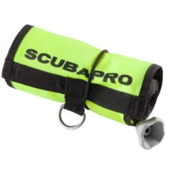 Parachute Palier JAUNE Soupape 1.40m - Scubapro -Vitesse et Profondeur scubapro parachute palier jaune soupape 140m pas cher sub odyssee 2